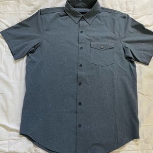 Hurley phantom Ss button up